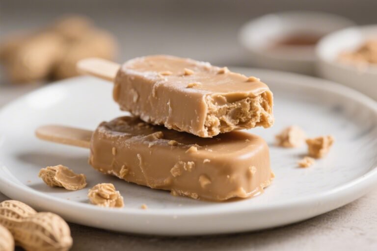 Peanut Butter Keto Ice Cream Bars – Creamy, Low-Carb, and Incredibly Satisfying