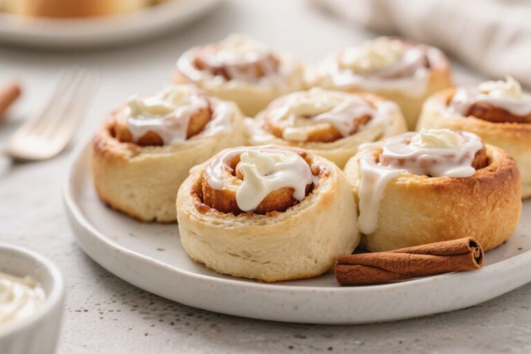 Keto Cinnamon Rolls With Cream Cheese Glaze – Soft, Buttery, and Low-Carb