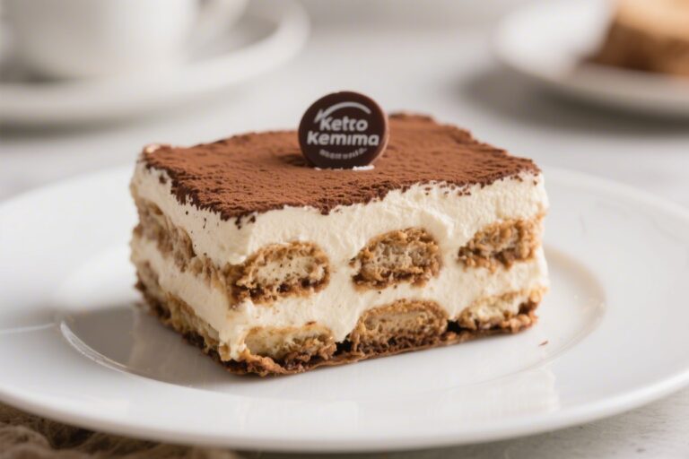 Keto Tiramisu – A Creamy, Low-Carb Classic