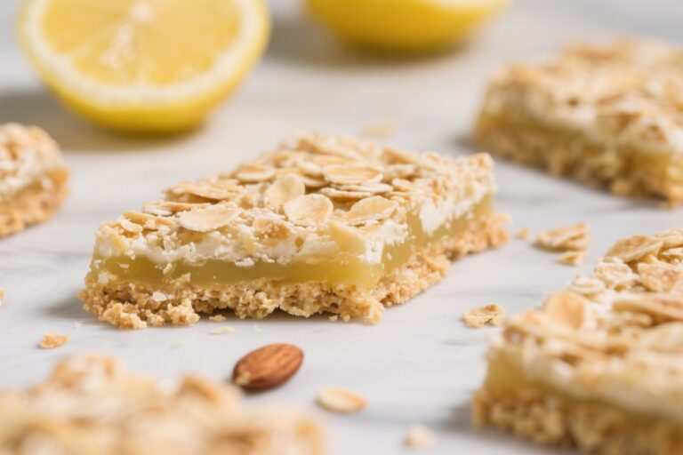 Lemon Keto Bars With a Buttery Almond Crust – Bright, Zesty, and Low-Carb