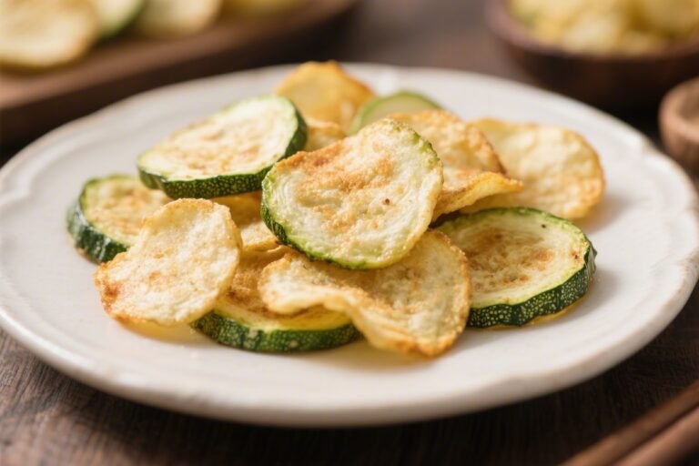 Keto Zucchini Chips – Crisp, Savory, and Low-Carb