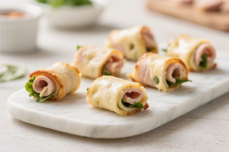 Keto Turkey and Cheese Roll-Up Bites – Simple, Satisfying, and Low-Carb
