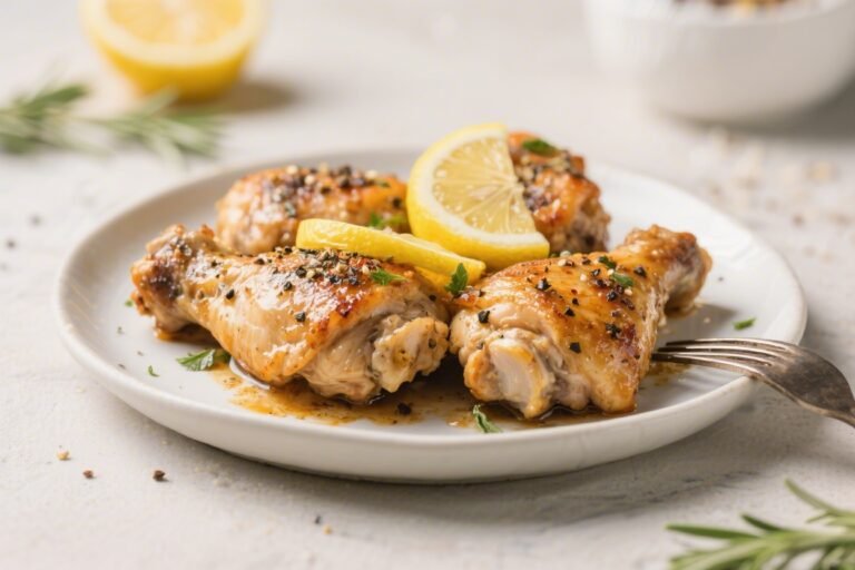 Keto Lemon Pepper Chicken Thighs – Bright, Zesty, and Weeknight Easy