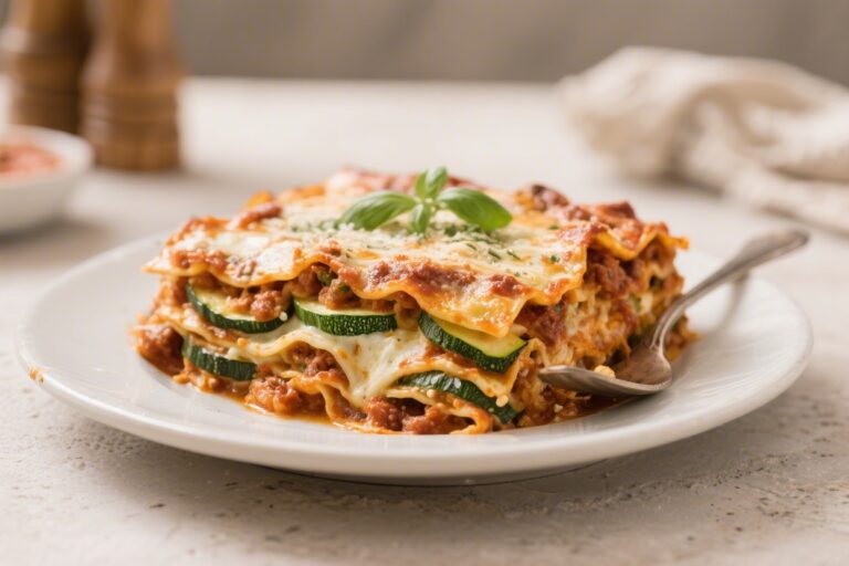 Keto Zucchini Lasagna Casserole – Comforting, Low-Carb, And Cheesy
