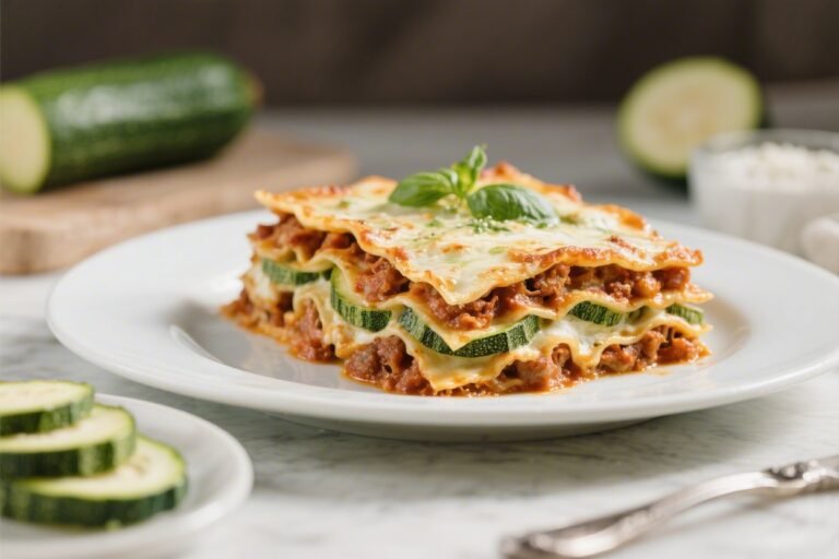 Keto Zucchini Lasagna – A Low-Carb Comfort Classic