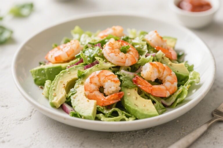Keto Shrimp Avocado Salad – Fresh, Satisfying, and Low-Carb