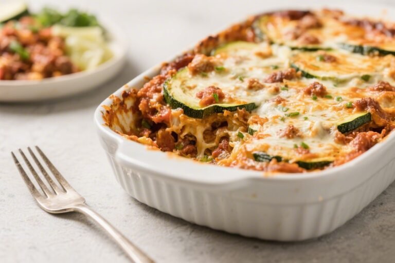 Keto Enchilada Zucchini Casserole – A Comforting, Low-Carb Favorite