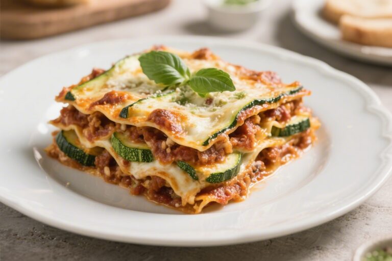 Keto Zucchini Lasagna – A Low-Carb Comfort Classic
