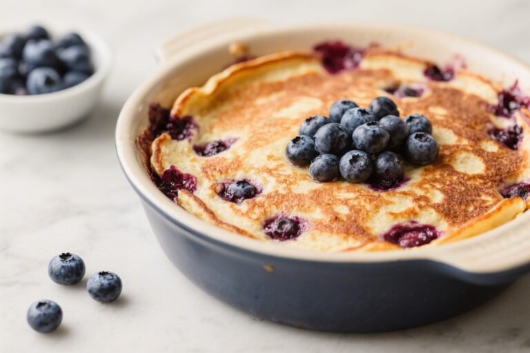 Blueberry Pancake Bake – A Cozy, Crowd-Pleasing Breakfast