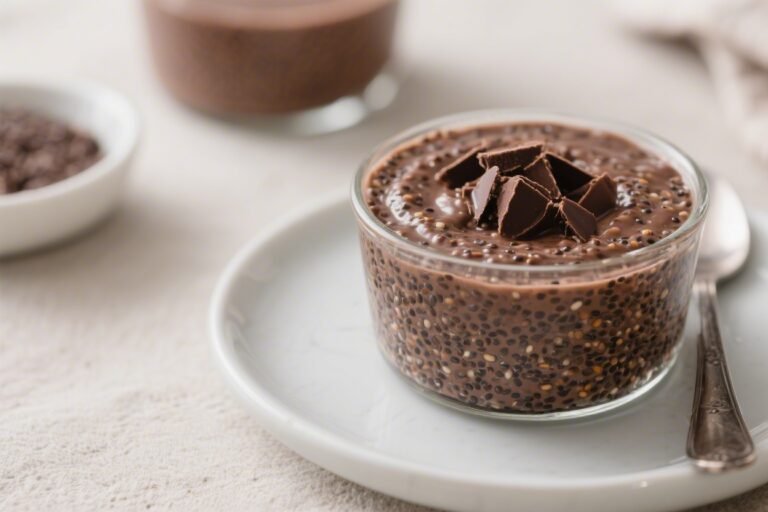 Easy Keto Chocolate Chia Seed Pudding – Rich, Creamy, and Low-Carb