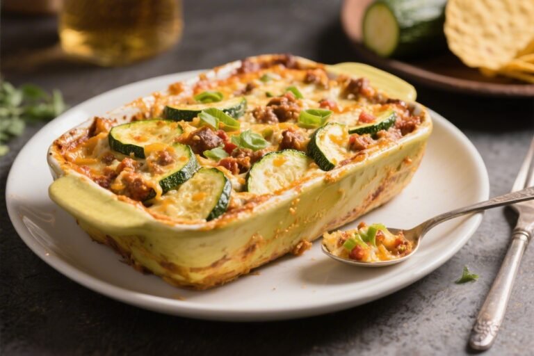 Keto Taco Zucchini Casserole – A Cozy, Low-Carb Weeknight Favorite