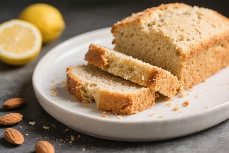 Almond Flour Keto Lemon Bread – Bright, Zesty, and Low-Carb