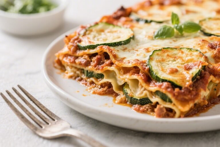 Keto Zucchini Lasagna Bake – Cozy, Low-Carb Comfort Food
