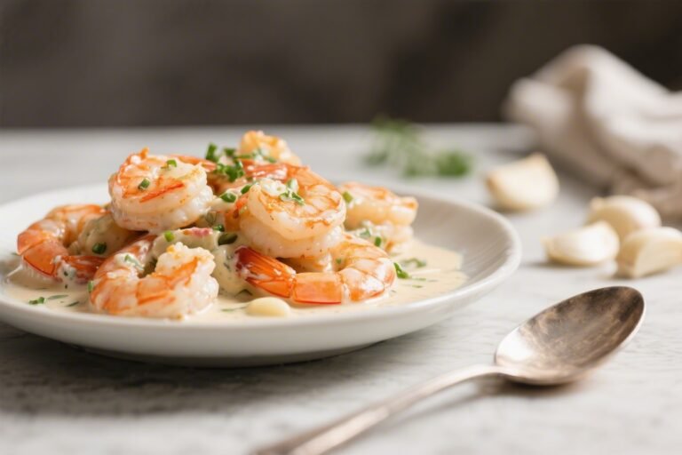 Keto Creamy Garlic Shrimp – Fast, Flavorful, and Low-Carb