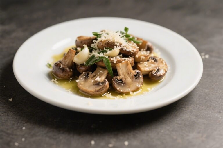 Keto Garlic Butter Parmesan Mushrooms – Savory, Simple, and Satisfying