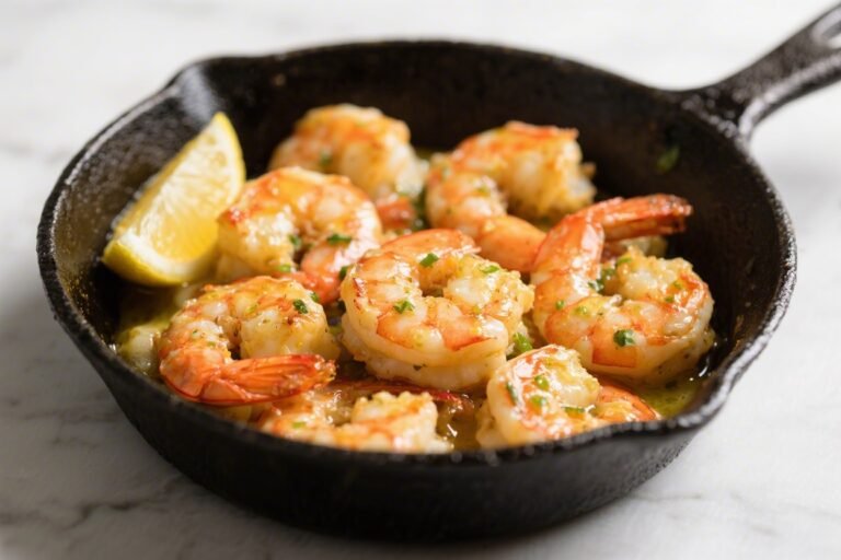 Keto Lemon Butter Shrimp Skillet – Bright, Buttery, and Ready Fast