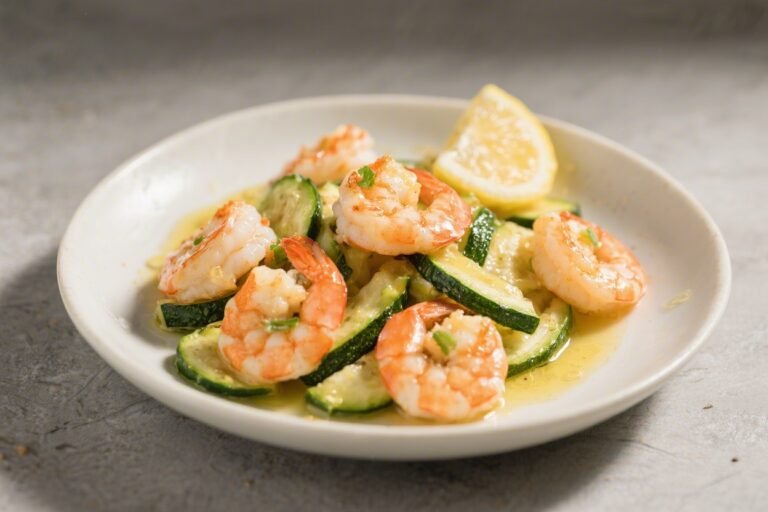 Keto Lemon Butter Zucchini Shrimp – Bright, Simple, and Weeknight-Friendly
