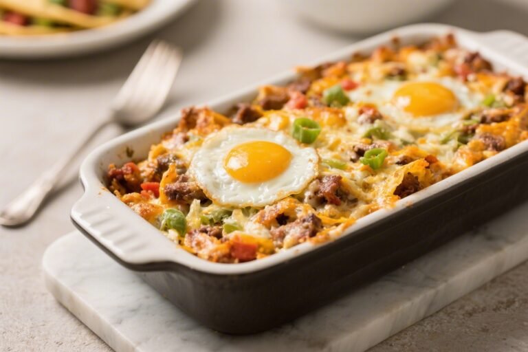 Keto Taco Breakfast Casserole – A Hearty, Low-Carb Morning Favorite