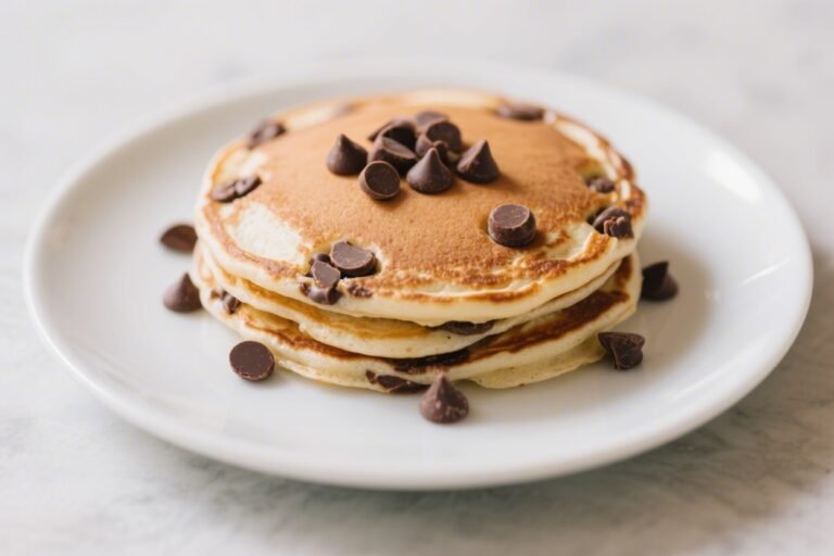 Chocolate Chip Pancakes – Fluffy, Sweet, and Simple