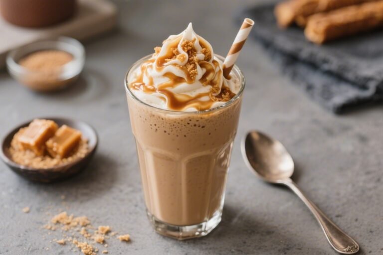 Caramel Frappe Keto Protein Smoothie – Creamy, Low-Carb, and Satisfying