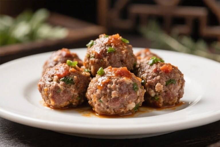 Keto Ground Beef Meatballs – Easy, Juicy, and Full of Flavor