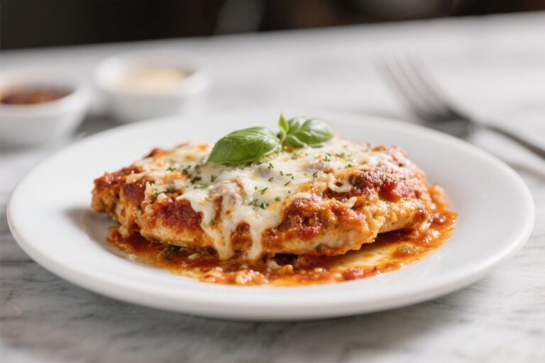 Keto Chicken Parmesan – Crispy, Saucy, and Low-Carb Comfort Food