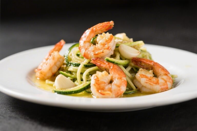 Keto Garlic Butter Shrimp With Zoodles – Fast, Flavorful, and Low-Carb