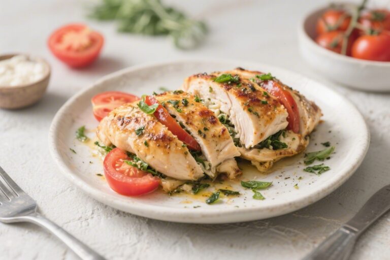Keto Caprese Stuffed Chicken – Fresh, Juicy, And Low-Carb