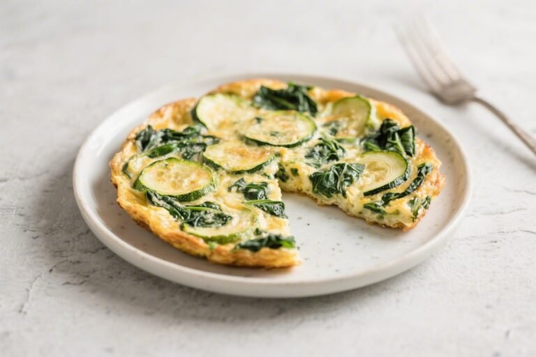 Keto Zucchini Spinach Frittata – A Simple, Satisfying Low-Carb Breakfast