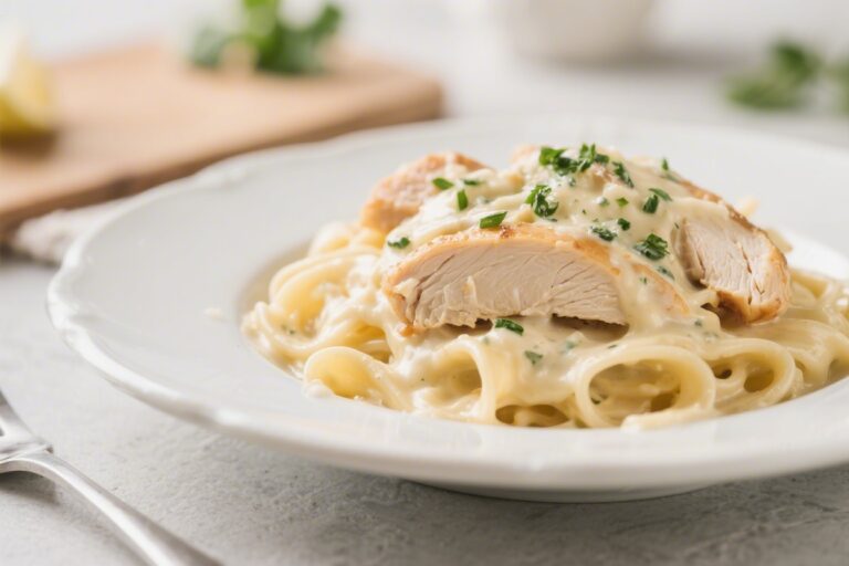 Keto Chicken Alfredo – Creamy, Comforting, and Low-Carb