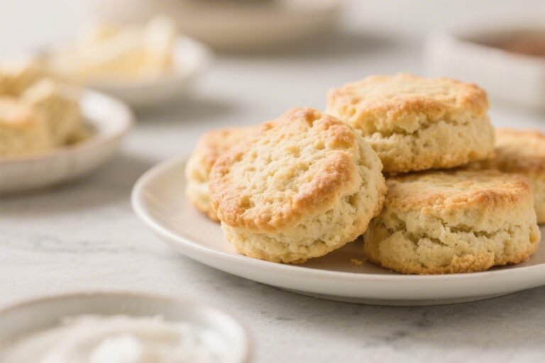 Buttery Keto Biscuits – Tender, Fluffy, and Low-Carb