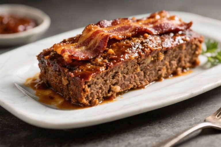 Keto BBQ Bacon Meatloaf – Juicy, Smoky, and Low-Carb Comfort Food