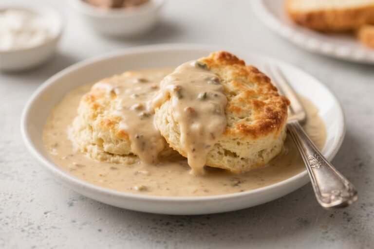Keto Biscuits & Gravy – Comfort Food Without the Carbs