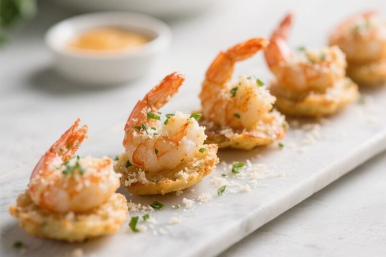 Garlic Parmesan Keto Shrimp Bites – Crispy, Savory, and Low-Carb