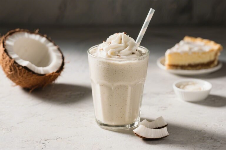 Coconut Cream Pie Keto Protein Smoothie – A Rich, Low-Carb Treat
