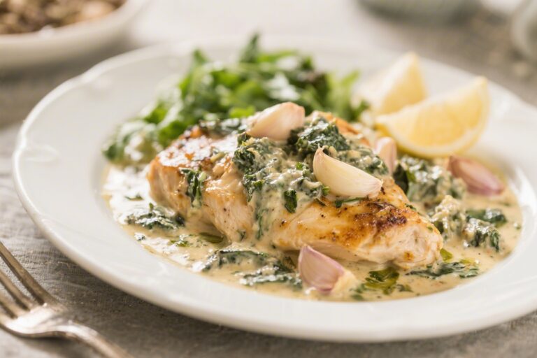 Keto Creamy Tuscan Garlic Chicken – A Rich, Comforting Skillet Favorite