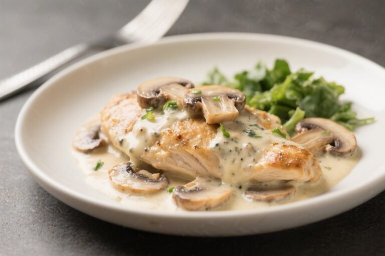 Keto Creamy Mushroom Chicken – Comforting, Low-Carb, and Weeknight-Friendly