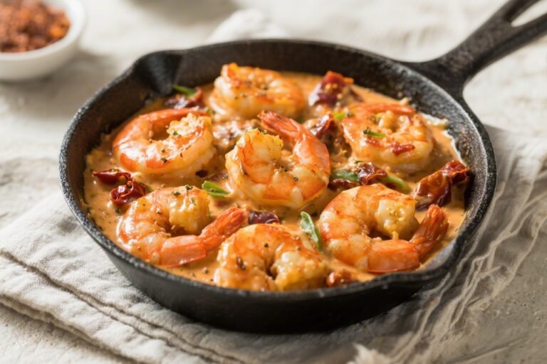 Keto Creamy Cajun Shrimp Skillet – Fast, Flavorful, and Low-Carb