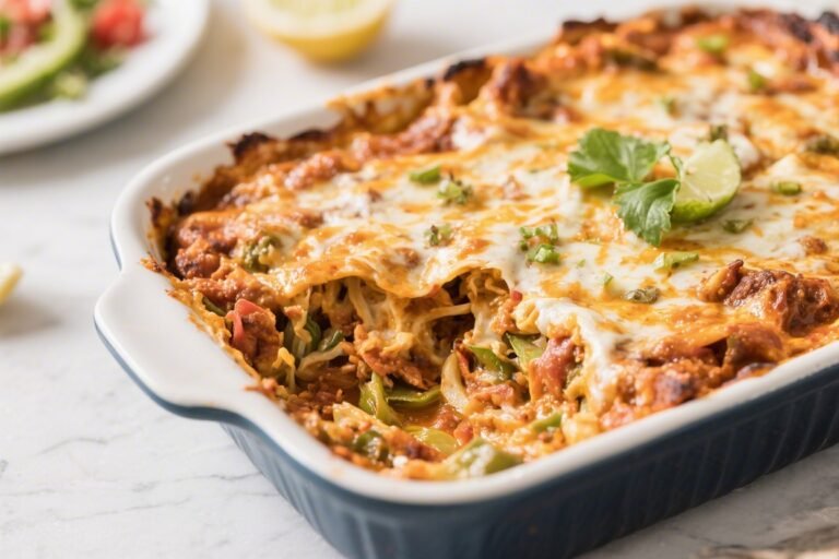 Keto Enchilada Casserole – Cozy, Low-Carb Comfort Food