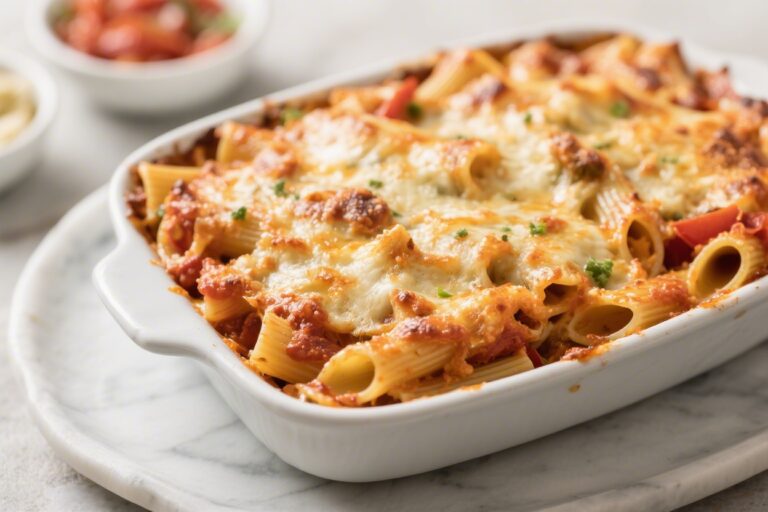 Keto Baked Ziti – Comforting, Low-Carb, and Weeknight-Friendly