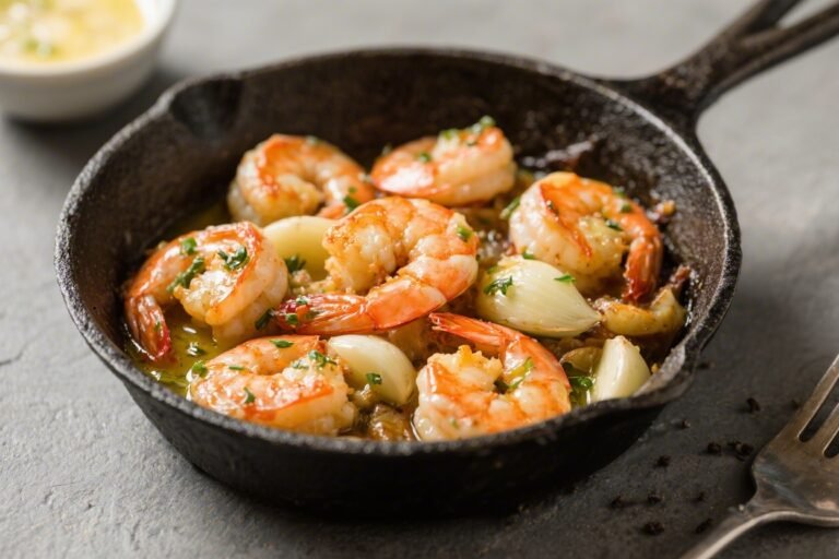 Keto Garlic Butter Shrimp Skillet – Fast, Flavorful, and Low-Carb