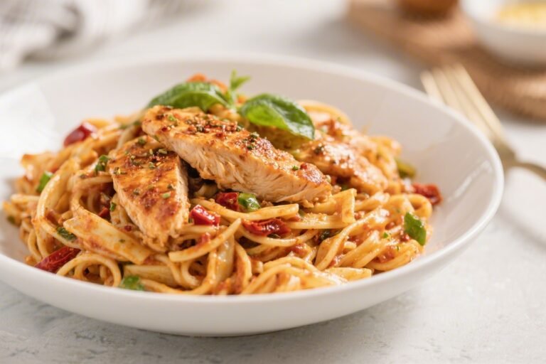 Keto Cajun Chicken Pasta (Low-Carb) – Creamy, Spicy, and Satisfying
