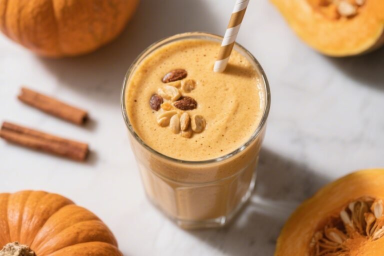 Pumpkin Spice Keto Protein Smoothie – Creamy, Cozy, and Low-Carb