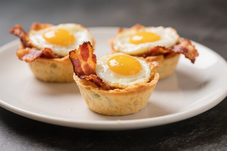 Crispy Bacon & Egg Breakfast Cups – A Simple, Satisfying Morning Bite