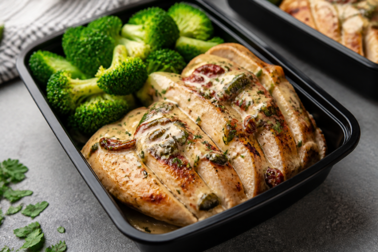 Creamy Tuscan Chicken Keto Meal Prep – Easy, Flavorful, and Low-Carb