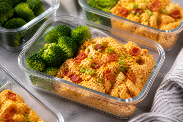 Keto Crack Chicken Meal Prep – Creamy, Cheesy, and Ready for the Week