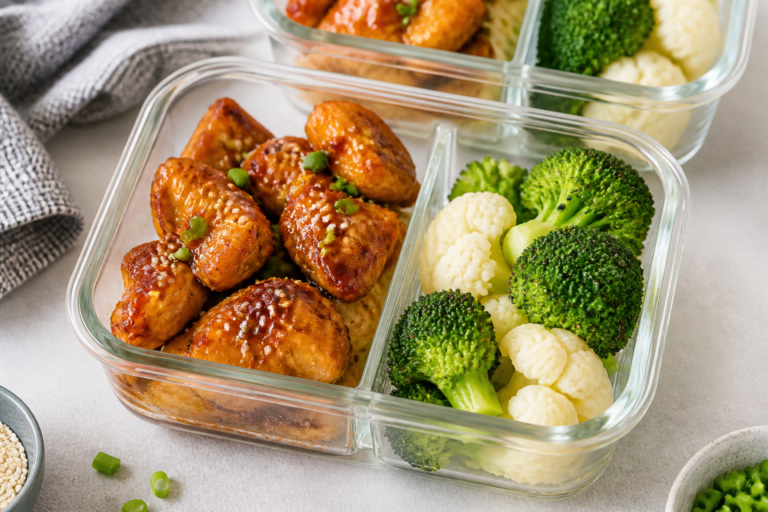 Keto Honey Garlic Chicken Meal Prep – Simple, Flavor-Packed, and Ready for the Week