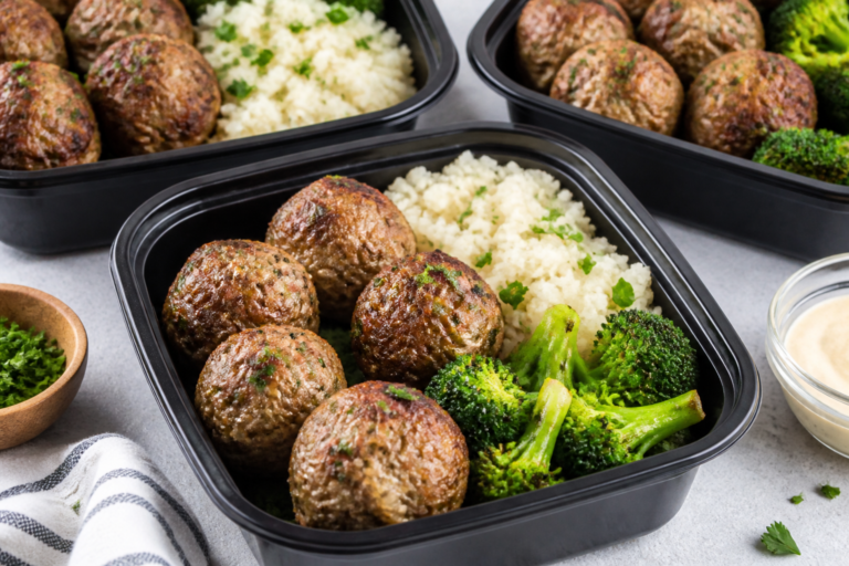 Healthy Keto Meatball Meal Prep Bowls – Easy, Flavorful, and Low-Carb
