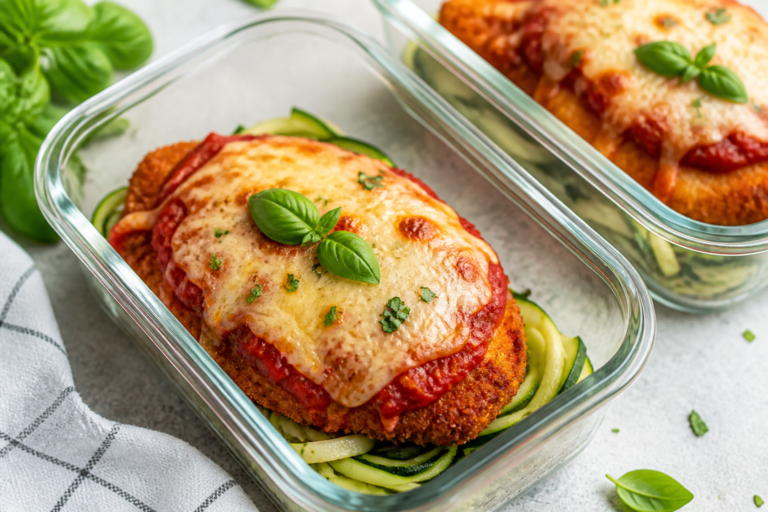 Easy Keto Chicken Parmesan Meal Prep – A Simple, Low-Carb Favorite