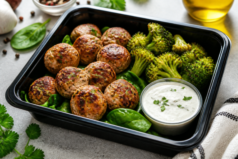 Healthy Keto Turkey Meatball Meal Prep – Simple, Satisfying, and Ready for the Week